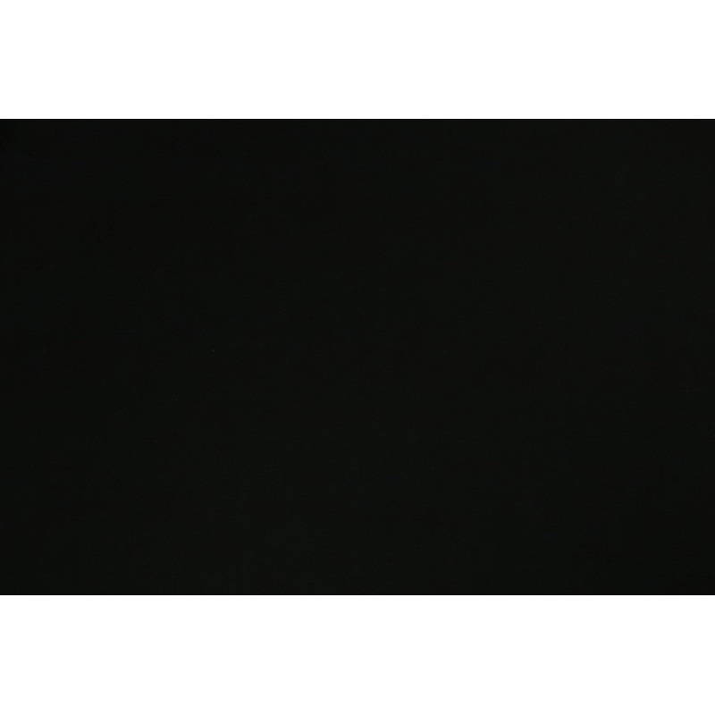 Black Plain Wool Polyester Blend Suiting Fabric