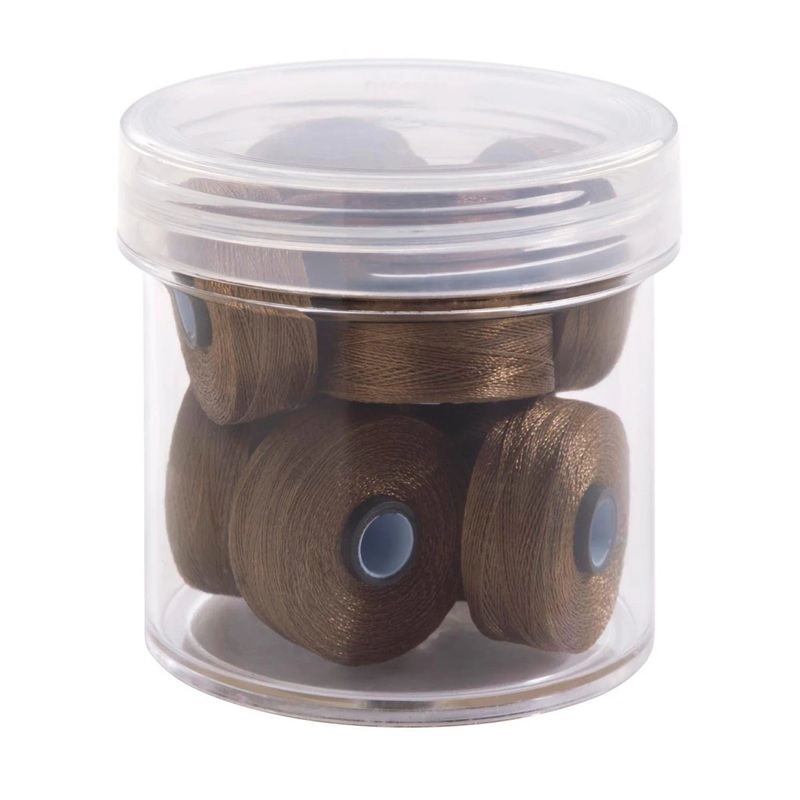 Magna-Glide Delights Style M Jumbo Pre-Wound Bobbins 132 yds -  Leather # MGDM-20140-F - 10 Pack (Special Order)