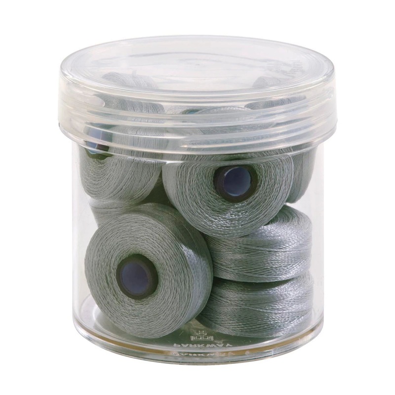 Magna-Glide Delights Style M Jumbo Pre-Wound Bobbins 132 yds -  Light Grey # MGDM-17543-F - 10 Pack (Special Order)