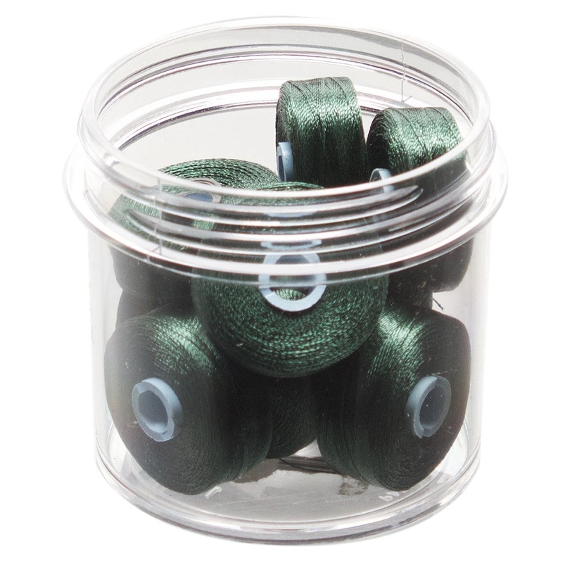 Magna-Glide Delights Style M Jumbo Pre-Wound Bobbins 132 yds -  Totem Green # MGDM-60350-F - 10 Pack (Special Order)
