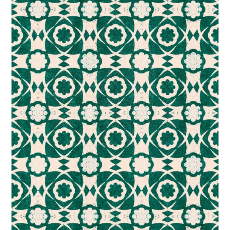 Aegean Tiles Wallpaper
