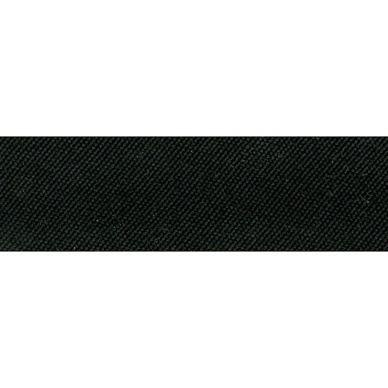1" Sunbrella 2-Fold Binding Black