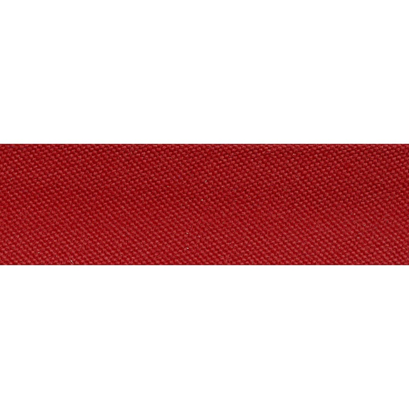 1" Sunbrella 2-Fold Binding Jockey Red