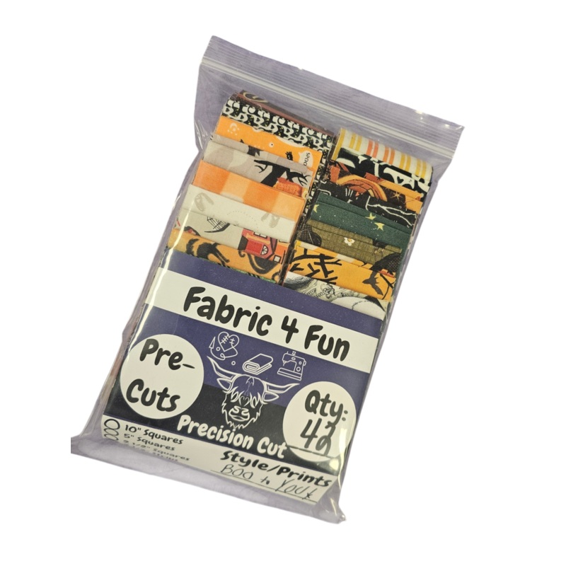 BOO to YOU!  2 1/2" Strips Exclusive 42 Piece Pre-Cut