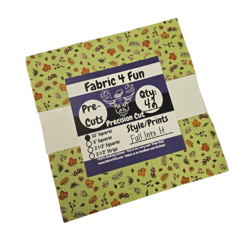 Fall Into It 10"  Squares Exclusive 42 Piece Pre-Cut