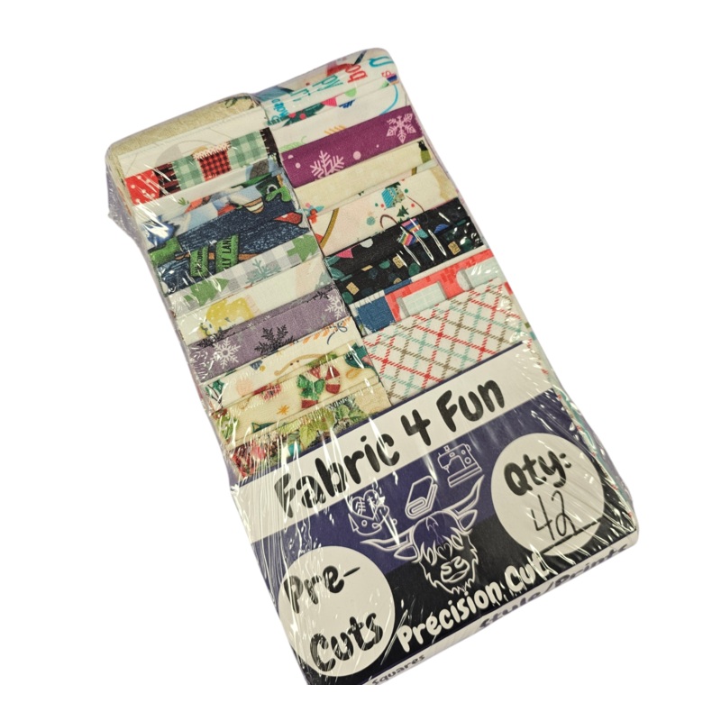 Nostalgic Holiday  2 1/2" Strips Exclusive 42 Piece Pre-Cut