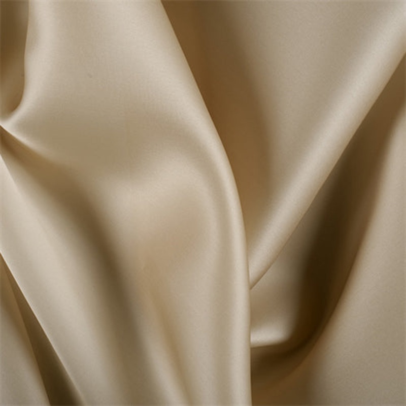 Runway Silks Antique Gold Silk Satin Organza Fabric - Reorderable