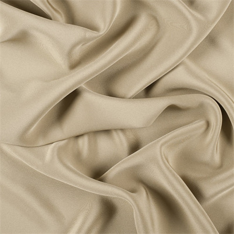 Runway Silks Avocado 4 Ply Silk Crepe Fabric - Reorderable