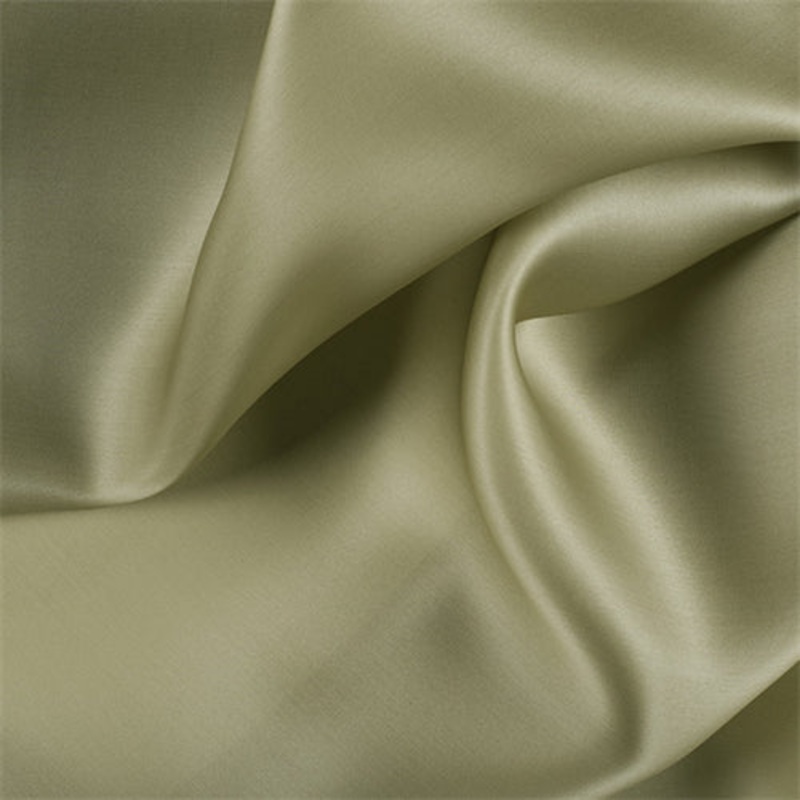 Runway Silks Avocado Silk Satin Organza Fabric - Reorderable