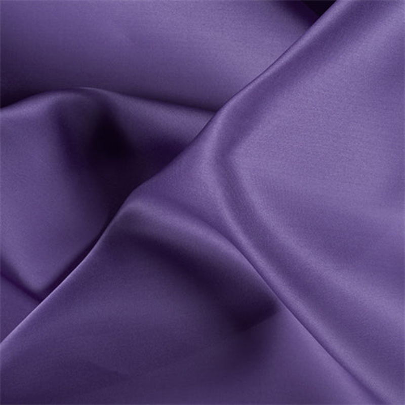 Runway Silks Violet Silk Satin Organza Fabric - Reorderable