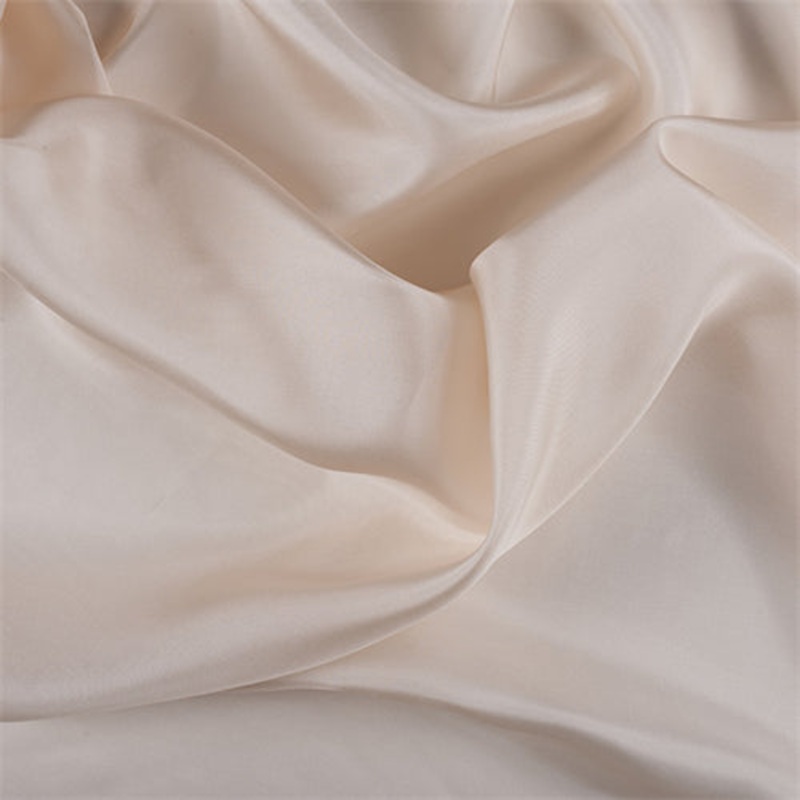Runway Silks Vanilla Silk Habotai Fabric - Reorderable