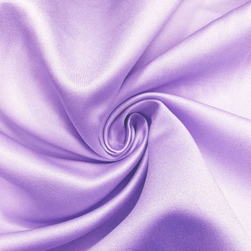 Lavender Bridal Satin Bolt Fabric
