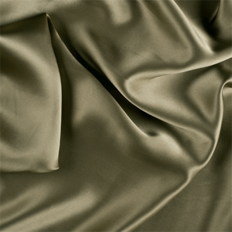 Runway Silks Avocado Silk Charmeuse Fabric - Reorderable