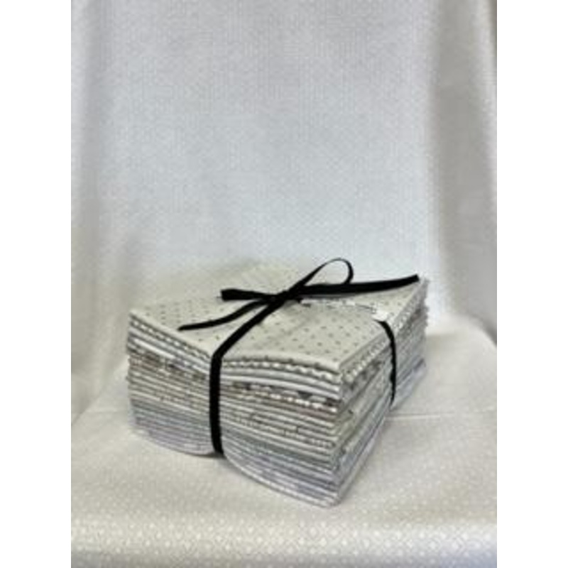 Light Gray Fat Quarter Bundle - 20 Fat Quarters - Precut