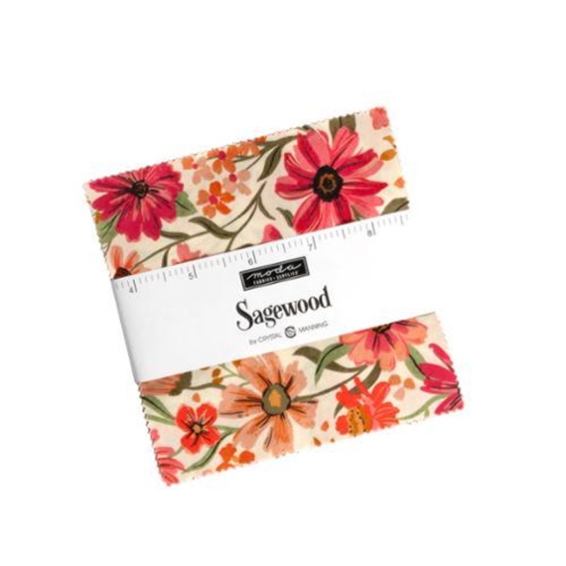 MODA Sagewood Charm Pack - 11950PP - Precut