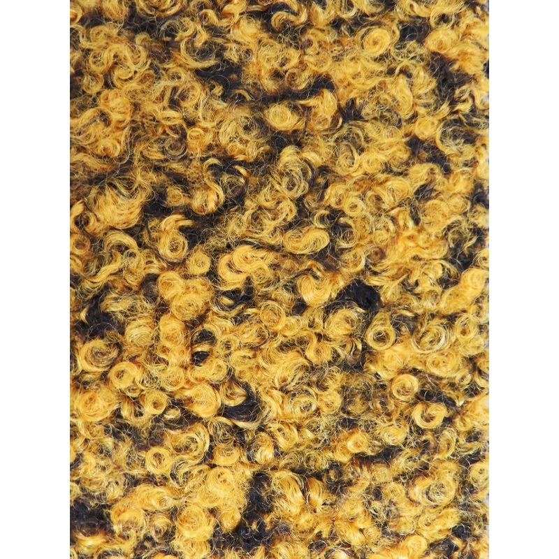 2 Tone Mustard / Sherpa Teddy Knit