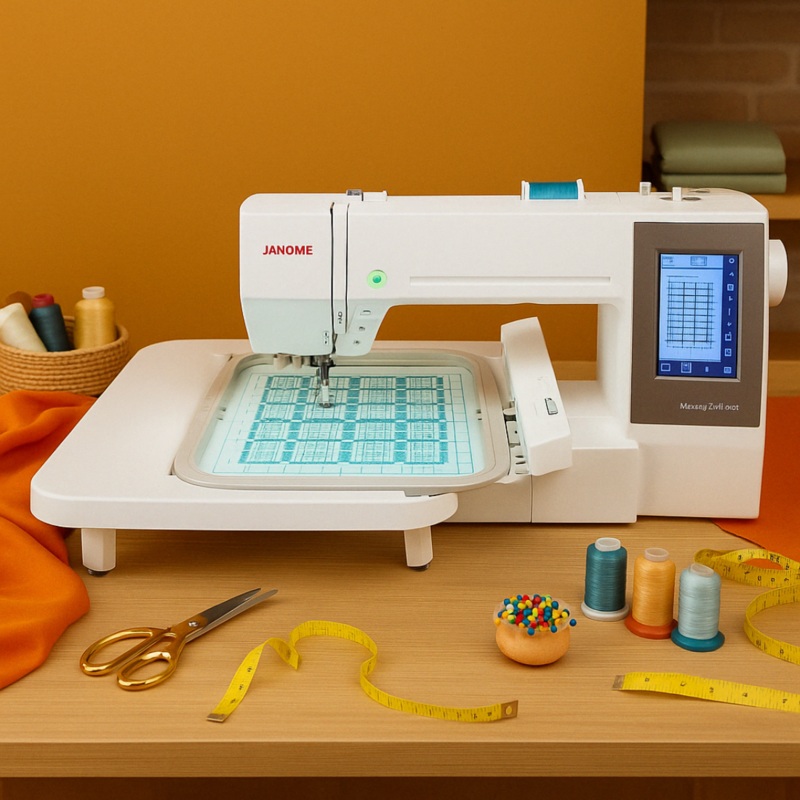 JANOME 550E Limited Edition Embroidery Machine