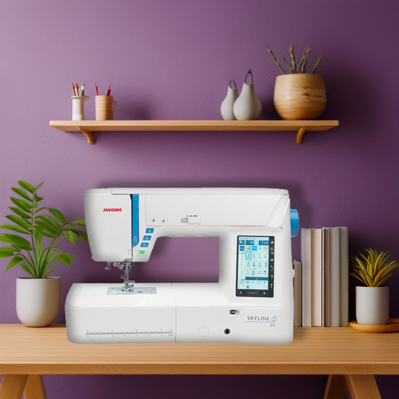 Janome Skyline S9 Sewing and Embroidery Machine